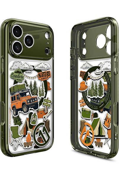 Spigen Ultra Hybrid MagFit for iPhone 17 Pro case [3D Spatial Effect with Hexa-Layer Print]