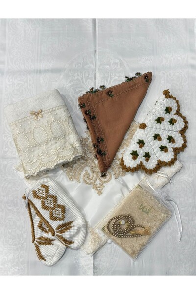 Şatilli Handmade Hediyelik çeyizlik bohça gelin bohça lif iğne oyalı yazma patik çeyizlik hediyelik havlu