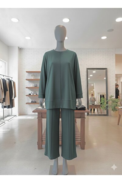 fariza tekstil Set dublu cu detalii striate