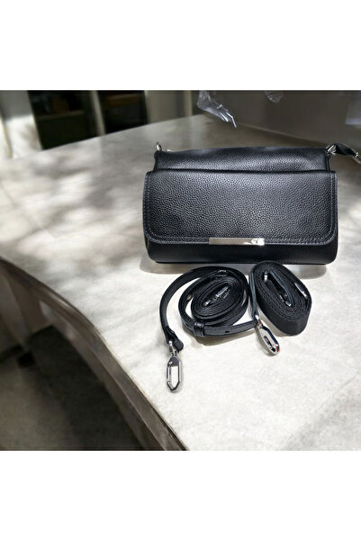 valentina victoria جلد طبيعي مع العديد من الأقسام. حقيبة كروس بودي بمقبضين مخ...