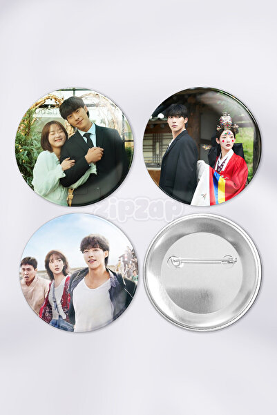 ZipZap Mr Plankton K Drama Kdrama Set de insigne decorative pentru geantă, cu...