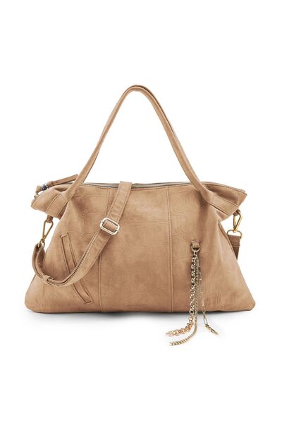 FREDsBRUDER Velvet Wild Schultertasche Leder 59 cm