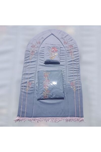 prayer mat1 Prayer mat set with prayer rug