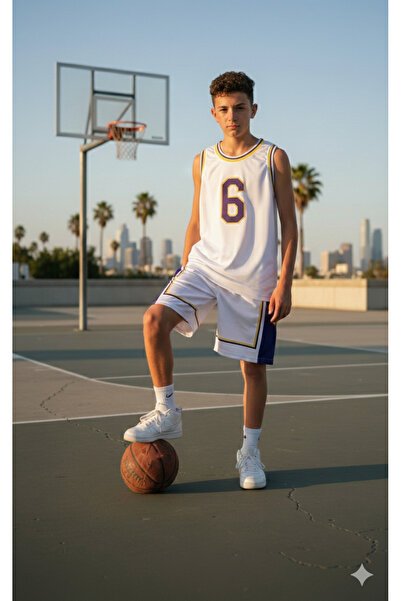 Rang store Özel Tasarım ÇOCUK basketbol forması şortlu