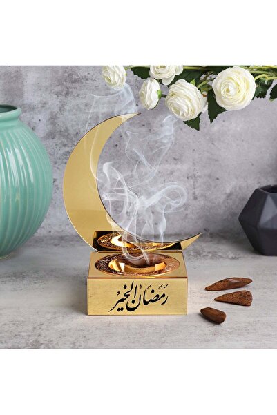 Story of candle مبخرة رمضانية بتصميم هلالي