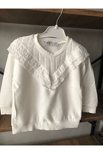 Zade Hanorac cu model tip fagure și textură încrețită