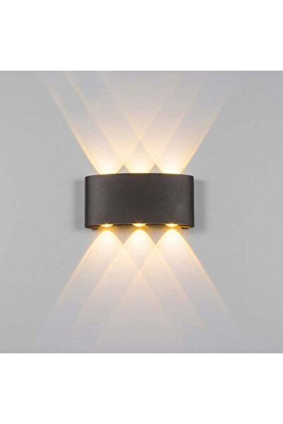 genric مصباح جداري خارجي بقوة 6 واط مزود بـ 6 عدسات