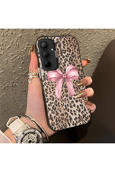 Hontinga حافظة متوافقة مع هاتف سامسونج جالاكسي A35 بنمط باردوس، حافظة هاتف صل...