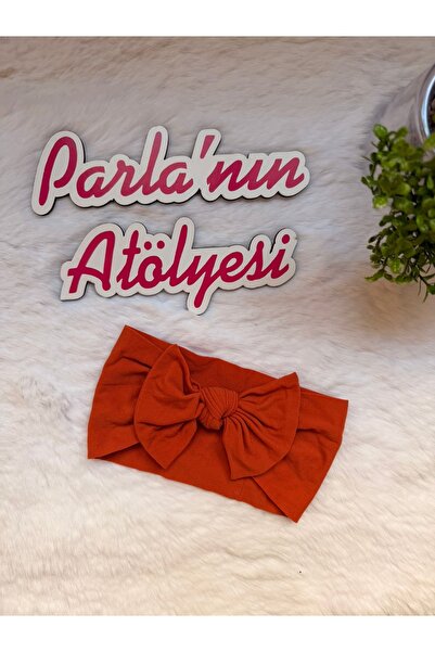 SOFT Гнучка тканинна пов'язка на голову з вузлом для дівчинки та немовляти, б...