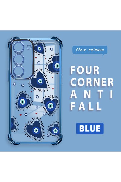 ucuc Samsung Galaxy S23 Compatible Transparent Silicone Flutter Protective Ca...