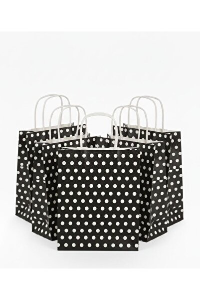 esila KAĞITÇILIK Dış Tic. Ltd. Şti. 1.Kalite 18x8x24 Cm (5 Adet) Siyah Renk B...