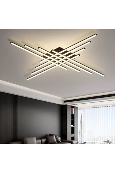 LEDZONE Candelabru LED 256W, negru, cu 3 moduri, reglabil, cu telecomandă LZ4...