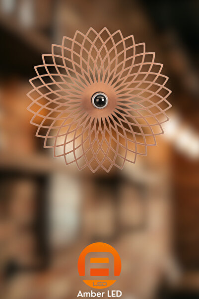 AmberLED Metal Body Ambiance Lighting E27 Compatible for Bedroom and Living Room