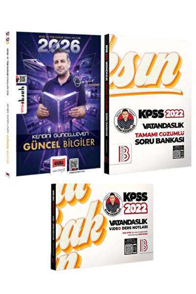 Yargı Yayınları 2026 KPSS ve Tüm Kurum Sınavları İçin Kendini Güncelleyen Gün...