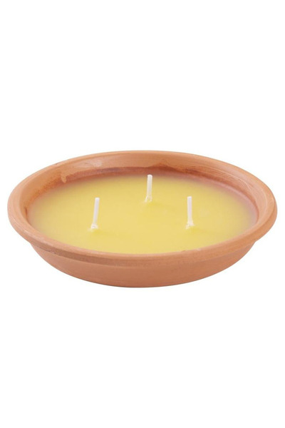 Strend Pro Lumanare parfumata, Citronella CT282,cantitate 80 g, farfurie tera...