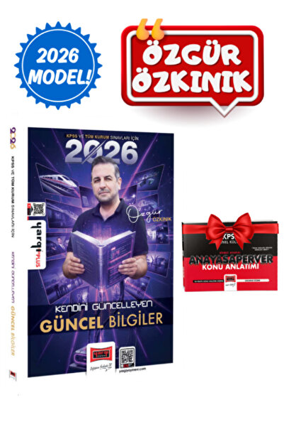Yargı Yayınları 2026 KPSS ve Tüm Kurum Sınavları İçin Kendini Güncelleyen Gün...