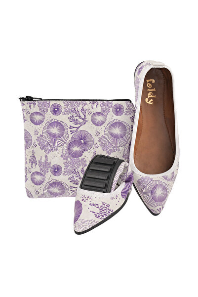 Foldy Balerini pliabili colorați pentru femei