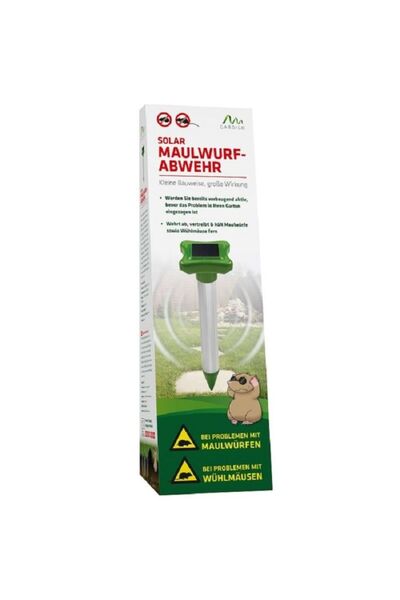 Gardigo Aparat Electronic cu Vibratii Sonice, Anti Cartite, Serpi, Furnici - Tija , Panou Solar, 700 mp