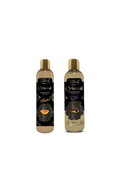 Deep Fresh Gel de dus Oriental Amber 400 ml + Gel de dus Oriental Oud 400 ml