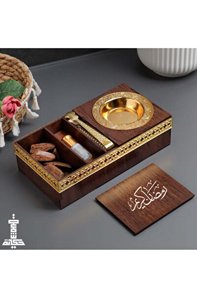 Story of candle Special Wooden Incense Burner with Oud Oil and Moroccan Incense