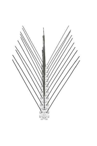 VOTTON Tepi inox Anti pasari 1metru. Tepi densi anti porumbei, vrabii, Banda 34 cm, 3 Randuri