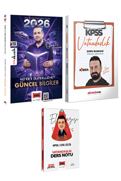 Yargı Yayınları 2026 KPSS ve Tüm Kurum Sınavları İçin Kendini Güncelleyen Gün...