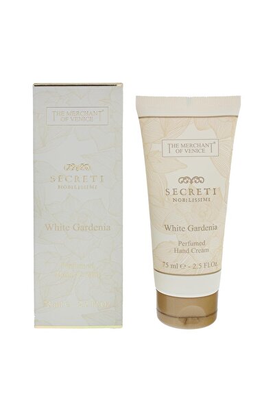 The Merchant of Venice كريم اليدين بزهرة الغاردينيا البيضاء للنساء، 75 مل