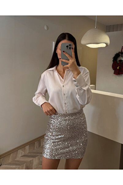 her place Pullu mini Etek