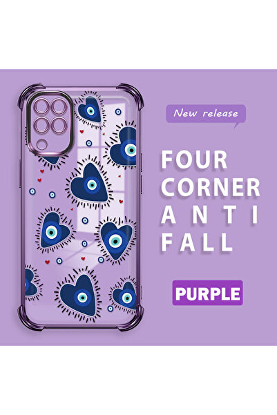 ucuc حافظة حماية من السيليكون الشفاف المتوافقة مع هاتف سامسونج جالاكسي M12/A1...