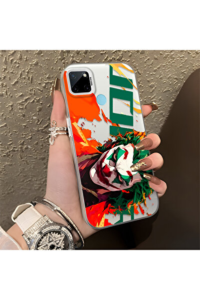 Hontinga حافظة هاتف متوافقة مع هاتف Realme C21Y/C25Y، حافظة كاميرا مضادة للصد...