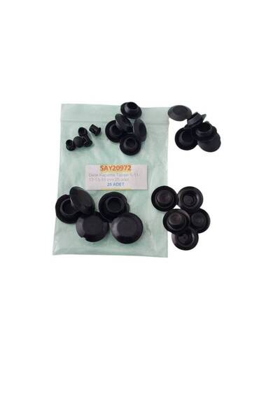 SAYPİ 20972 Delik Kapama Tapası 6-11-12-13-16 mm 25 adet 20972