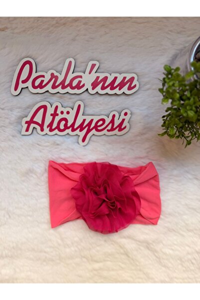 SOFT Еластична тканинна пов'язка на голову з квітковим принтом для дівчинки т...