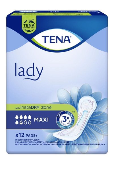 TENA lady maxi mesane pedi 12x12 144 adet