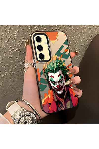 Hontinga حافظة هاتف متوافقة مع سامسونج جالاكسي S24 Fe، تصميم المهرج، مضادة لل...