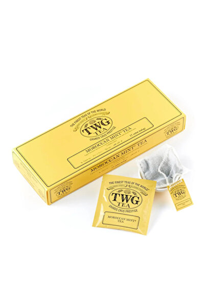 TWG Tea Ceai premium 15 pliculețe, TWG Tea, Mentă marocană, 37,5 g