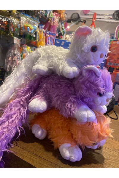 Toys Peluş uzun kuyruklu kedi