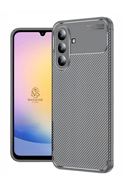Massemr Samsung Galaxy S25 Fe Case Auto Focus Carbon Cover Shock-Absorbing Pr...