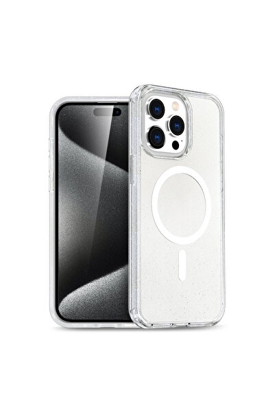 NewFace غطاء حماية لهاتف آيفون 14 برو ستار ماجسيف - شفاف