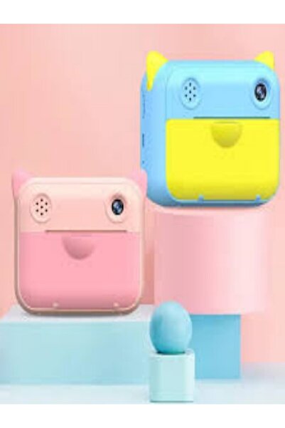 Yallabena كاميرا طباعة صور فورية صغيرة للأطفال، لعبة كاميرا للأطفال