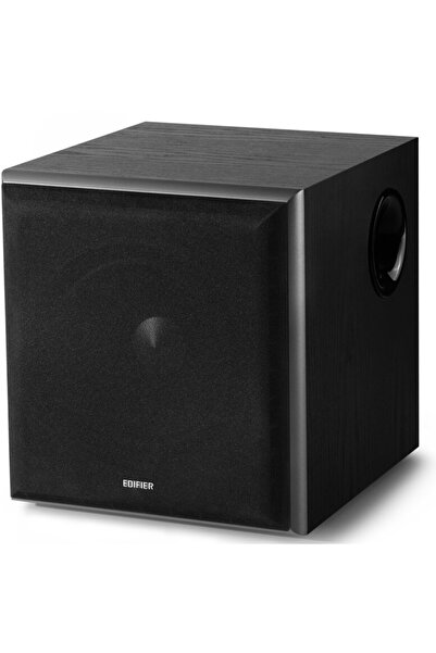 Edifier T5 RMS: 70W activ, bas 8", intrare/ieșire linie RCA, standby automat, frecvență 38Hz-200Hz, MDF 21mm, b