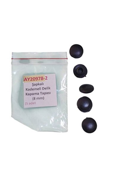 SAY Pİ 20978-2 Şapkalı Kademeli Delik Kapama Tapası 8 mm 5 ADET 20978 2