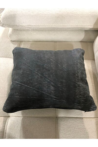 Evondi 40*40 100% Calf Leather Glossy Leather Cushion Cover 1 Piece (Can Be C...