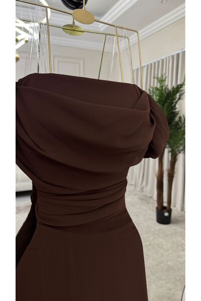 qmhafst فستان شيفون