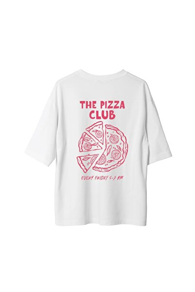 CANDLEMASTORE The Pizza Club - Oversized T-Shirt