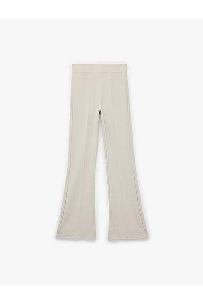 Koton Φούτερ Modal Blend καμπάνα με λεπτομέρεια ραφής