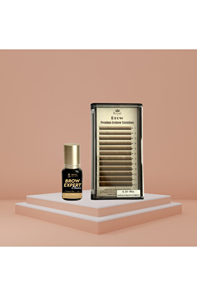 Royal Beauty Pachet Extensii Sprâncene Profesionale – Brow Expert