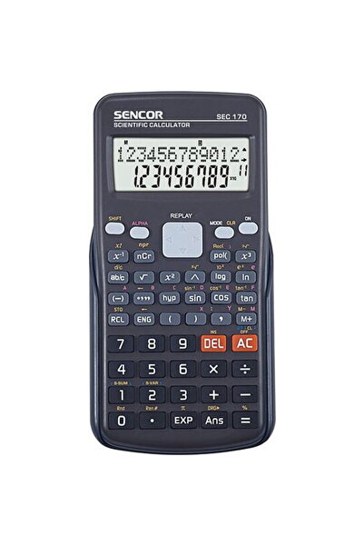 Sencor SEC 170 LCD, 240 functii, Negru