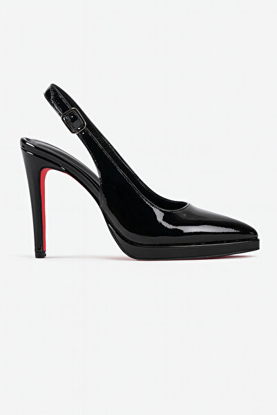 Giydim Gidiyor Version Platform Stiletto Siyah