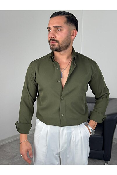 BE TOR LİKRALI DABIL KUMAŞ GÖMLEK