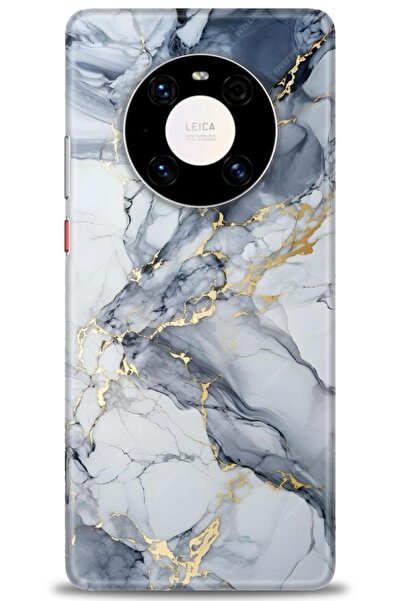 Rulet Aksesuar غطاء متوافق مع هاتف هواوي ميت 40 برو HD مطبوع - غطاء سيليكون م...